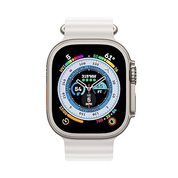 Apple Watch - 美品 Apple Watch Ultla White Ocean Band Amazon.com: Apple Watch Ultra [GPS + Cellular 49mm] Titanium